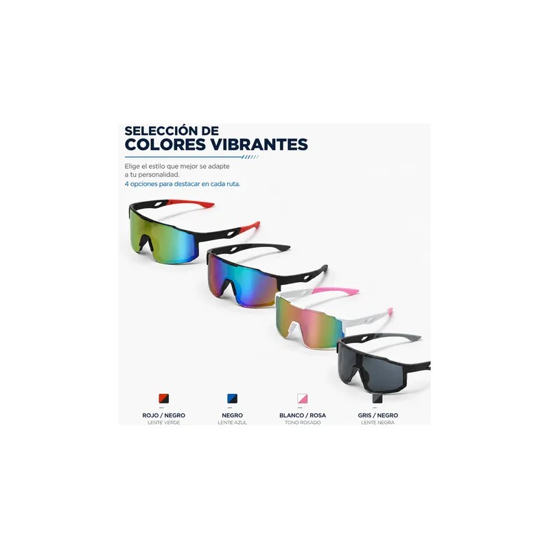 Gafas De Sol Deportivas Unisex Para Correr, Pescar, Andar En