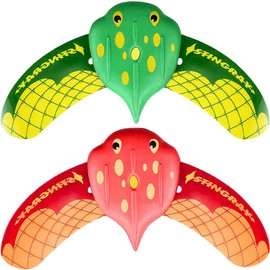 Pack of 2 Water Fish, Underwater Glider, Summer Pool, Beach, Swimming, Diving Toy, Underwater Beach, Devil Fish Summer Pool Beach Swimming Diving Toy