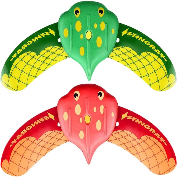 Pack of 2 Water Fish, Underwater Glider, Summer Pool, Beach,