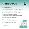 BIO B Probióticos 75 billones UFC prebióticos 30 cápsulas veganas