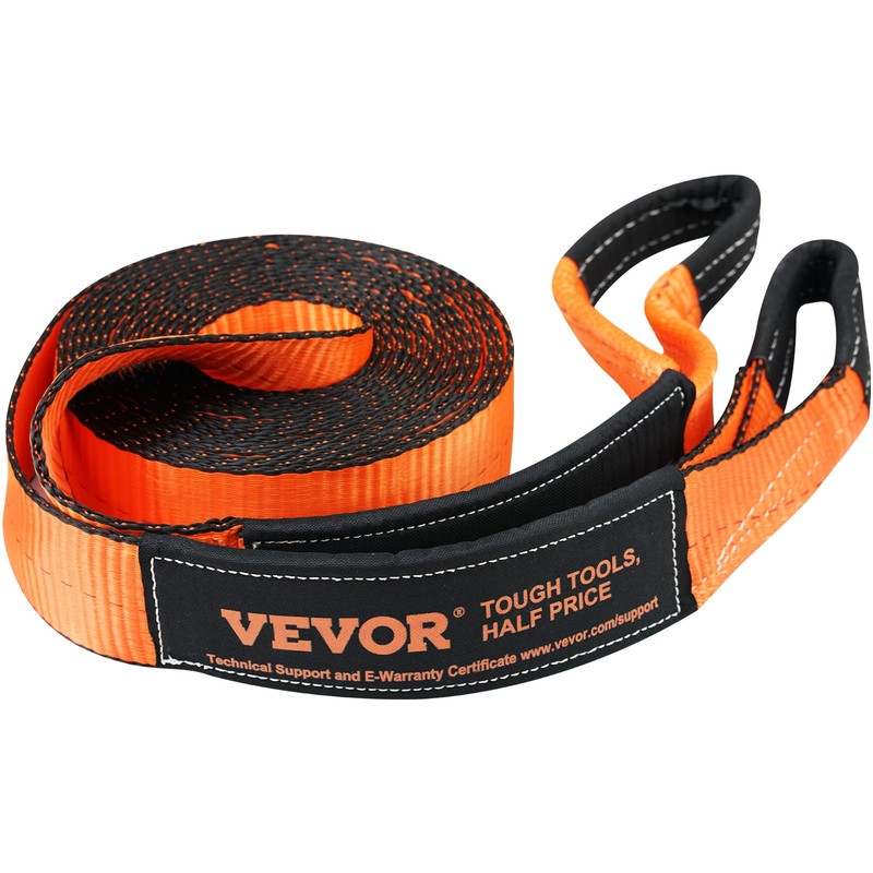 VEVOR Off-Road Recovery Kit, 3" x 30' Tow Straps Heavy