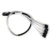 ipolex Mini SAS 36Pin (SFF-8087) Male to 4 SATA 7Pin