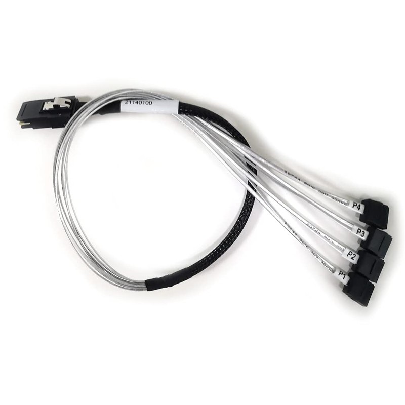 ipolex Mini SAS 36Pin (SFF-8087) Male to 4 SATA 7Pin