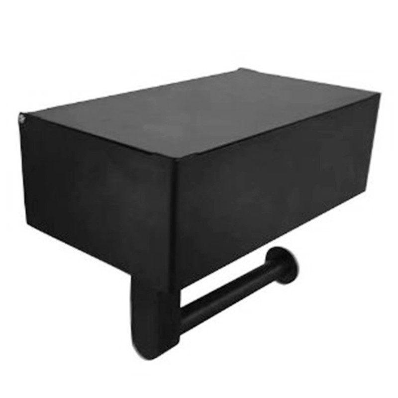 Tissue Box Cover Punch Free Rectangular Stainless Steel Tissue Dispenser