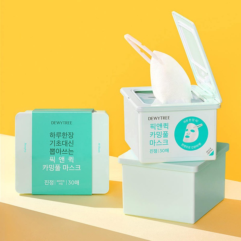 Deweytree [Dewytree] Pick&Quick Calming Full Mask 30-sheet special set (+10