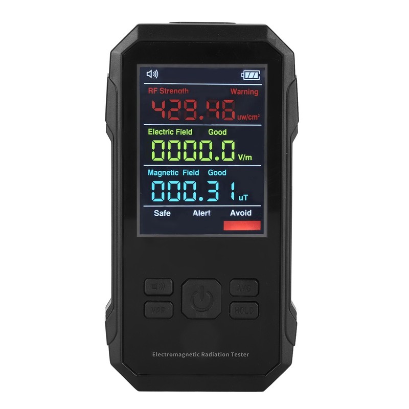 Electromagnetic Radiation Detector Professional Handheld Digital Radiation Detector with LCD