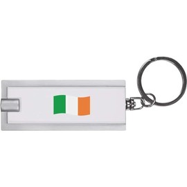 Azeeda 'Waving Irish Flag' Keyring LED Torch (KT00034362)