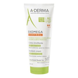 A-Derma Exomega Control Crema Emoliente, Piel Atópica, 200 ml