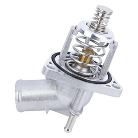 Conjunto de carcasa de termostato de aluminio mejorado (1 unidades). Sustituye a la pieza # 12674639 15-11125. Compatible con Chevy Silverado 1500 y Suburban & Tahoe 2014-2020, GMC Sierra 1500 y Yukon