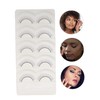 Baluue 5pairs Practice Lashes False Eyelash Training for Eyelash Extensions