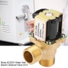 Brass AC220V G1/2 Normal Closed Pilot operated Water Inlet Electric