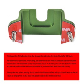 HYS Handheld cb Radio Mic Hanger Holder Mounting, Aluminum Handheld CB Radio/Walkie-Talkie/2-way Radio/HT Holder Mount for Anytone Baofeng Icom Midland Yaesu Uniden SDS100 BCD436HP Scanner