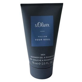 S.Oliver Follow Your Soul Men shower gel Travel size 75 ml