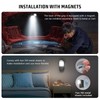 OOWOLF LED Flashlight Clip or Magnets Install, Bright Tactical Torch