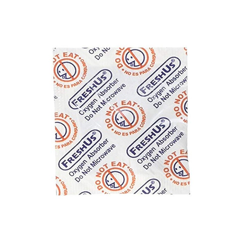 FreshUs 100cc Oxygen Absorbers for Dehydrated Food and Emergency Storage