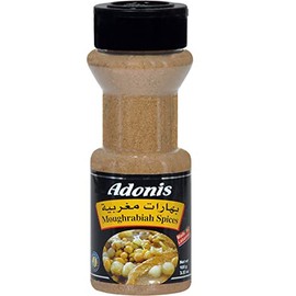 Adonis - Moughrabiah Spices (Moghrabieh, Lebanese Pearl Couscous), 100 G (3.5 Oz)
