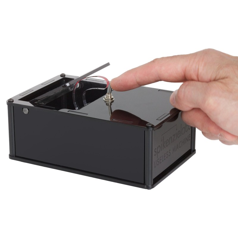 Spikenzielabs Useless Machine with Counter Upgrade Kit by (Soldering required)
