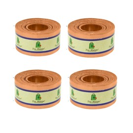 TREEMAISON Copper Strip | 8feet | Gauge- 0.2mm | Width- 0.75inch | vastu Remedy | Toilet Correction | Strip Remedy | Zone Balancing | Main Door Entrance | Mahavastu Remedy | Pair of 4