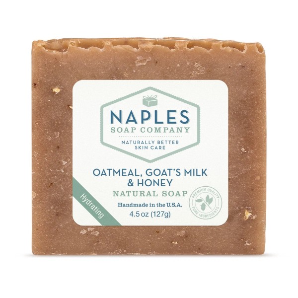 Naples Soap Company Oatmeal Goat's Milk and Honey Natural Soap