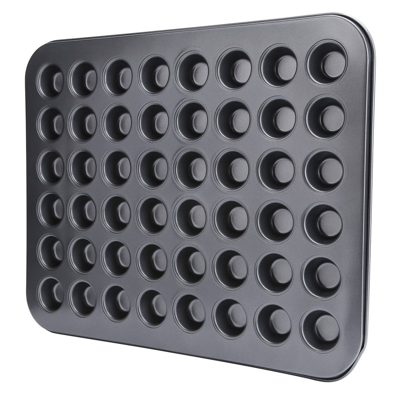 48Cup NonStick Mini Round Cupcake Pan Tray Baking Mould Bakeware