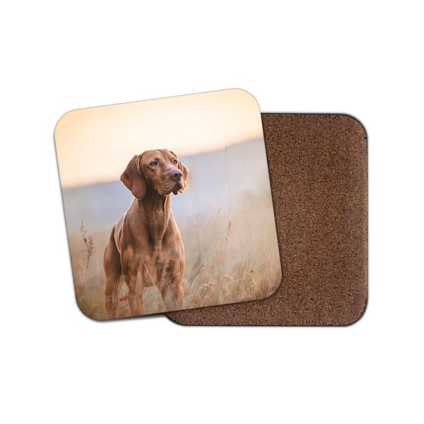 1 x Hungarian Pointer Coaster - Vizsla Dog Puppy Breeder