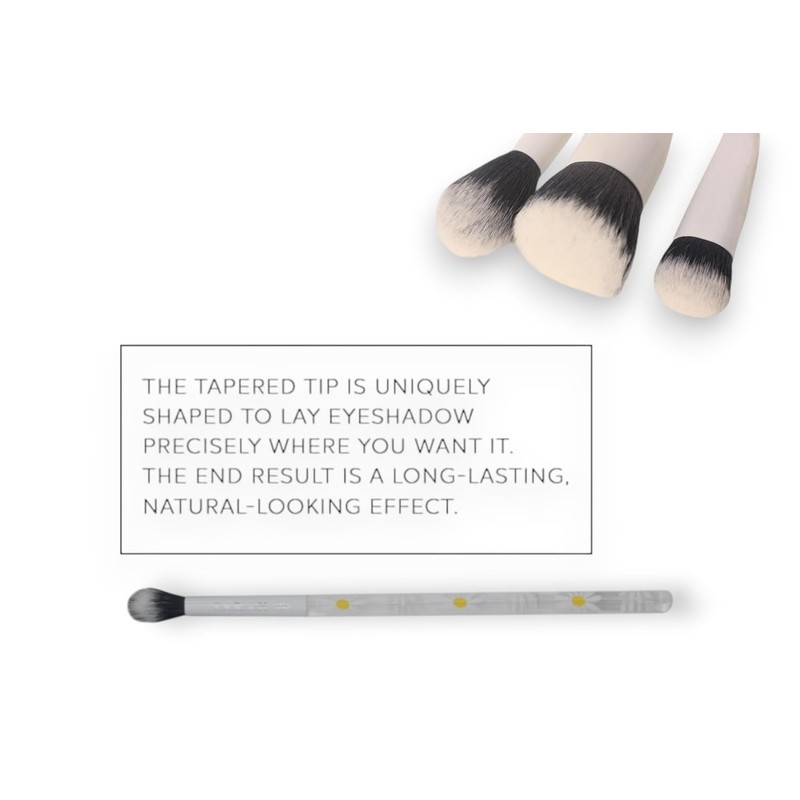 F.A.R.A.H. DAISY 4pc Brush Set - Buffing, Blush, Highlight, and