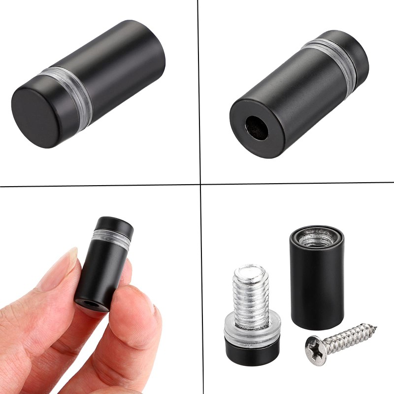 BTSKY Pack of 24 Sturdy Stainless Steel Sign Standoff Screws