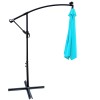 10 ft Outdoor Solar Powered LED Lighted Patio Umbrella Waterproof