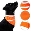 Reflective Dog Bandana, Triangle Dog Bandana, Bib, Adjustable Pet Scarf