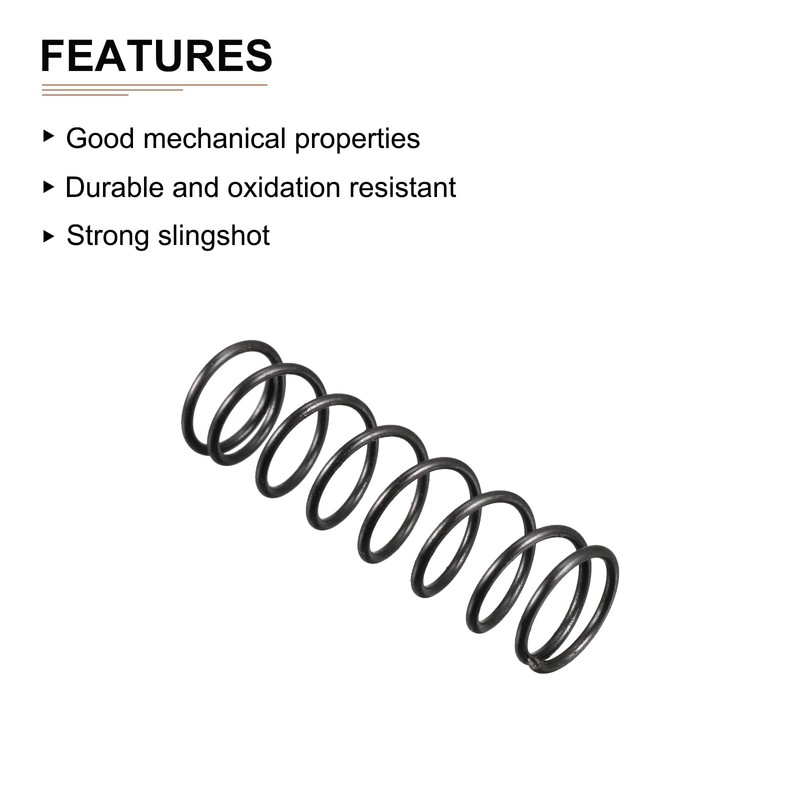 DTGN 1.2x13x45mm(DxODxL) Compression Spring - 10Pack - Good for Machinery