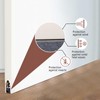 Yaocom 36" Aluminum Automatic Door Bottom Acoustic Heavy Duty Automatic