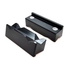 NO-M.A.R Polymer Magnetic Vise Soft Jaws For Polished Hex Fittings and Round Stock