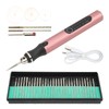 Cordless Electric Engraving Pen Kit, 3 Speed Adjustable Rechargable Engraving