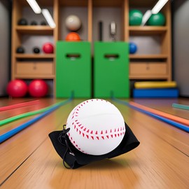 PurYupearl Professional Reaction Training Wristball Set (2.36") - Elastic Rebound Sports Equipment, Hand-Eye Coordination Exercise Tools for Athletes and Adults