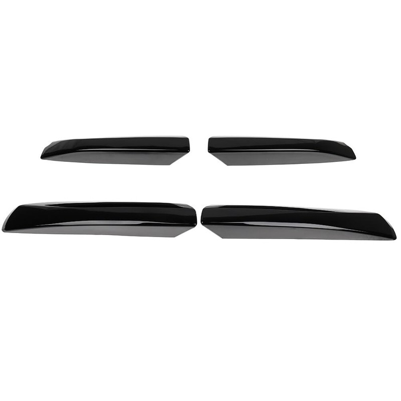 AZHZ 4PCS Black Roof Rack Covers Roof Rack Covers Fit