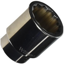Williams H-1254 1-11/16-Inch Shallow 12 Point Socket