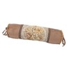Foot Massage Cylinder Pillow Detachable Soft Foot Embroidery Cylinder Pillow
