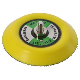 3" Hook and Loop Backing Pad Sanding Polishing Backer Plate M6 x 1.0 Thread Dual Action Hook & Loop Fastener Flexible Backing Plate for Dual Action Orbital Sander
