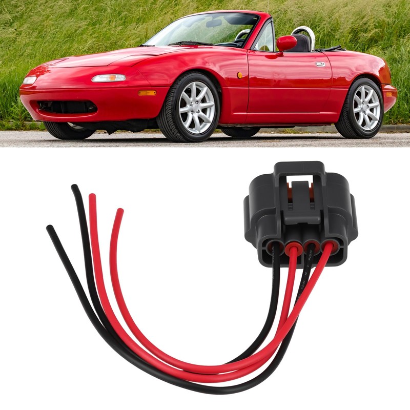 OTOTEC 4 Pin Pre Wired Connector Cable Compatible with Mazda