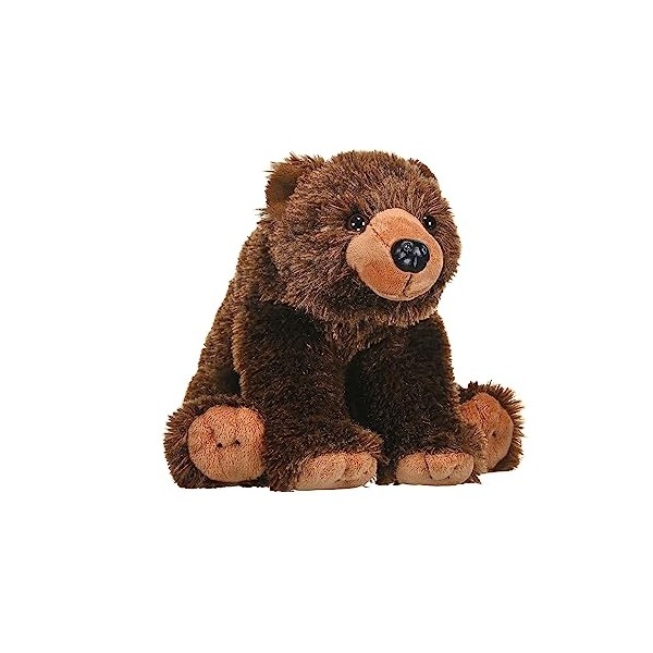Wild Republic Grizzly Bear Plush, Stuffed Animal, Plush Toy, Gifts