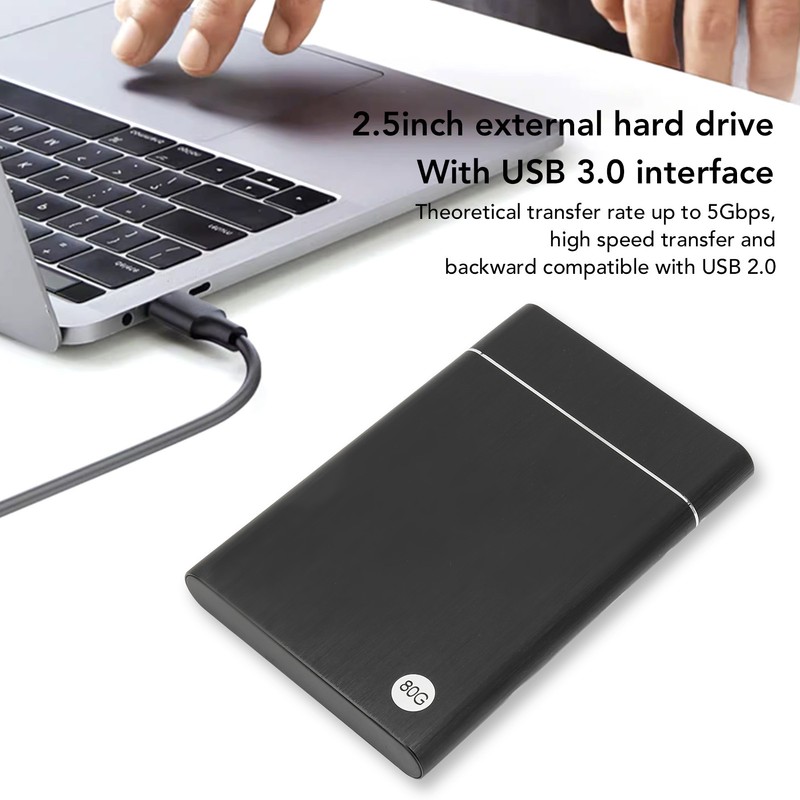2.5in Ultra Slim Portable External Hard Drive HDD Up to