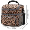 FlowFly Double Layer Cooler Insulated Lunch Bag Adult Lunch Box