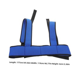 FRCOLOR Wheelchair Safety Harness for Adults and Wheelchair Belt for Secure Patient Durable Breathable Materials Stylish Design for Comfort Stability