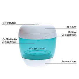 New Beginnings Portable 4 In 1 UV Steriliser