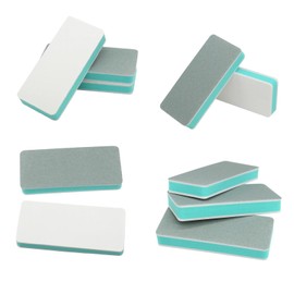MiJunHD 10pcs/Pack Double Sided Grinding Sponge Block for Nail File Manicure Care & Jewellery Polishing & Metal Sanding