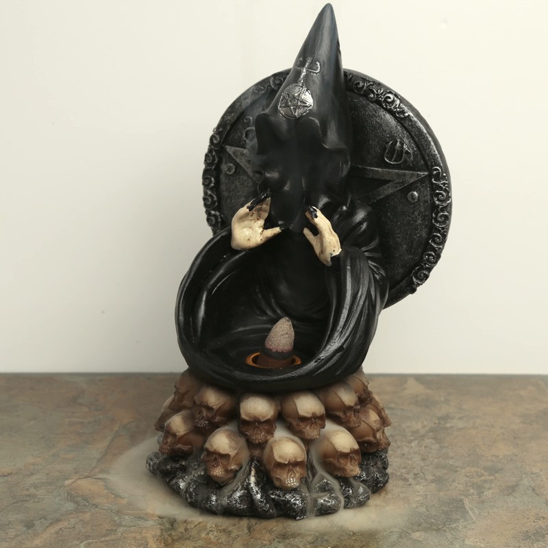 Puckator Black Magic Backflow Incense Burner - Home Zen Meditation