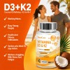Toyocare Suplemento De Vitamina D3 Y K2 Mk-7, 150 Cápsulas