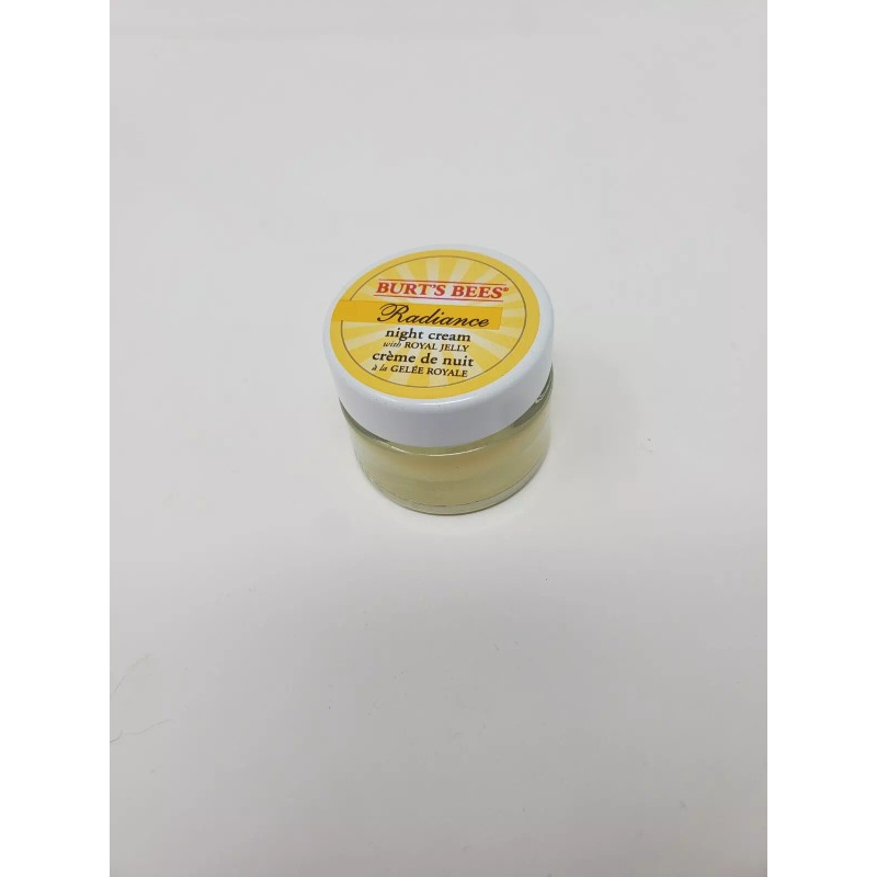 Burt's Bees Radiance Night Cream w/ Royal Jelly 0.25oz/7 gram