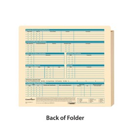 ComplyRight Confidential Personnel Pocket File | 11-3/4" x 9-1/2" | Expandable File Folder | 25 Pack