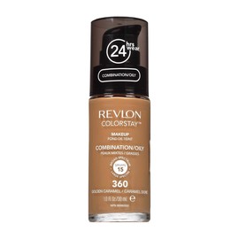 Revlon ColorStay Makeup Foundation For Combination Oily Skin, Golden Caramel 360, SPF 15, 1 fl oz (Pack of 1)